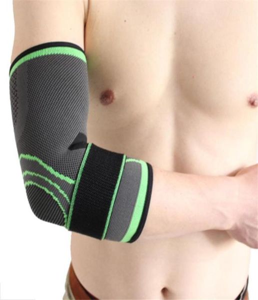 

breathable elbow brace bandage compression sleeve support protector for weightlifting arthritis volleyball tennis arm brace 20207667700, Black;gray