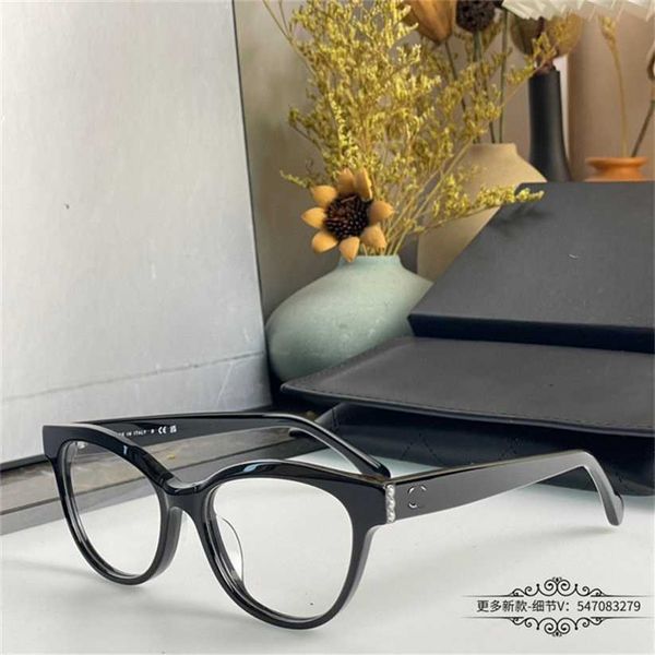 

sunglasses 2023 designer sunglasses 2023 new xiaoxiang is popular on internet and the same personalized pearl glasses ch3440, White;black