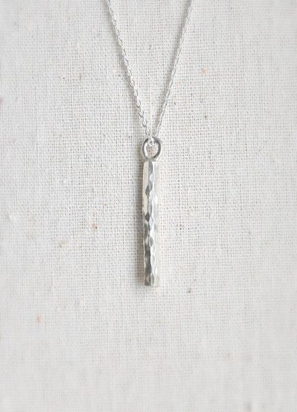 

fashion polyhedral bar necklacespendant necklace silver plated necklace clavicle necklace for women whole and mixed color2263481