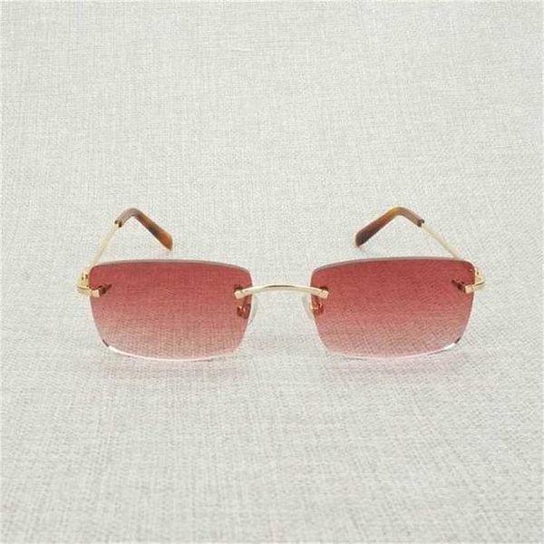 

sunglasses 2023 designer vintage rimless square men oval clear glasses frame women eyeglasses shades oculos gafas for driving fishingkajia n, White;black