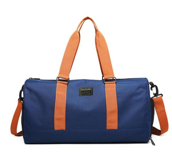 

2020 new dry and wet separation fitness bag foldable travel bag portable leisure yoga4876153