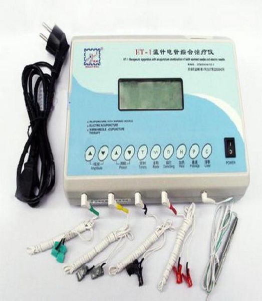 

4 output or 6 output lcd warmed needle microcomputer electrical acupuncture needle and moxibustion therapeutical machine7822911