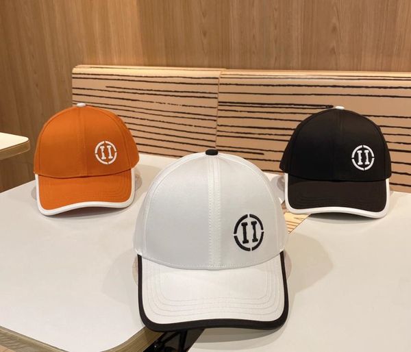 

summer new embroidered baseball cap trend thin hard top, Blue;gray