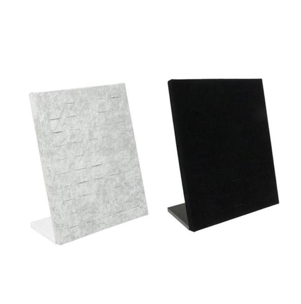 

jewelry pouches bags ring display holder stand for store 50 seat rings storage wall jewellry organizer rack5610585, Pink;blue