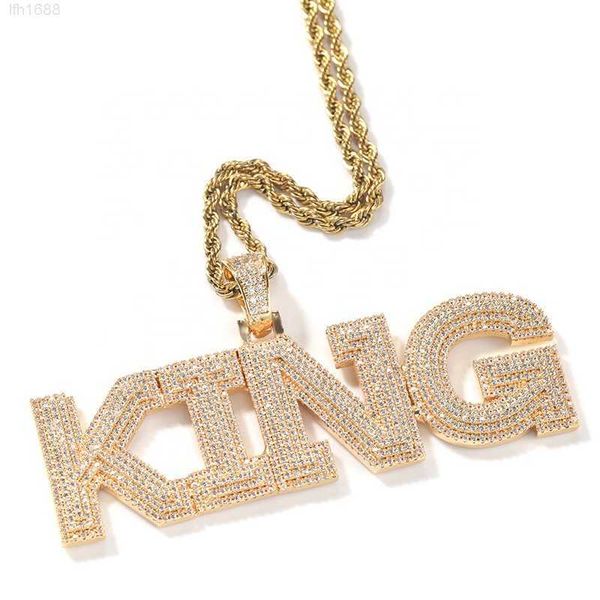

custom hip hop jewelry 925 silver gold pendant iced out moissanite diamond personalized cuban link chain