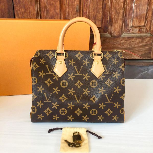 

fashion speedy m41113 luxurys designers bags womens boston cross body clutch weekend bag mens travel handle handbags large capacity totes sh