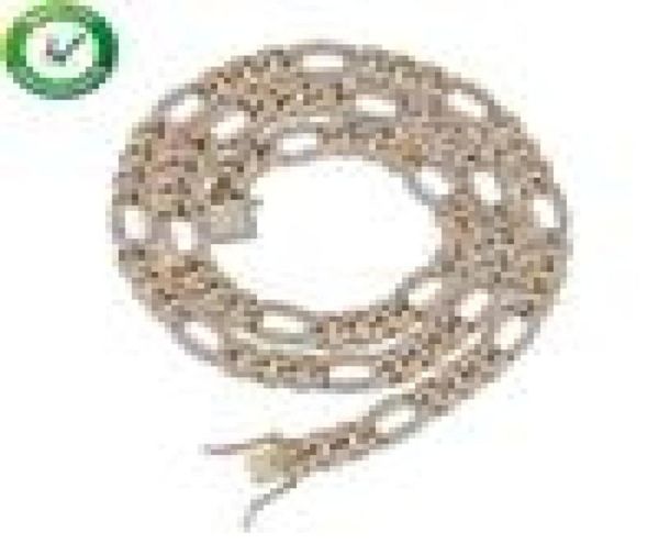 

iced out chains hip hop jewelry designer necklace mens cuban link tennis luxury style charms bling rapper chain hiphop micro paved cz women3, Black