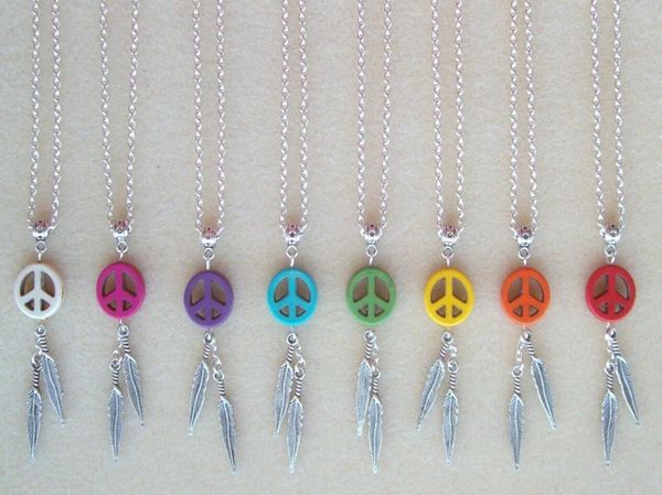 

dream catcher feather stone peace dreamcatcher charms choker vintage silver necklaces pendant women fashion jewelry girls bijoux 17149332