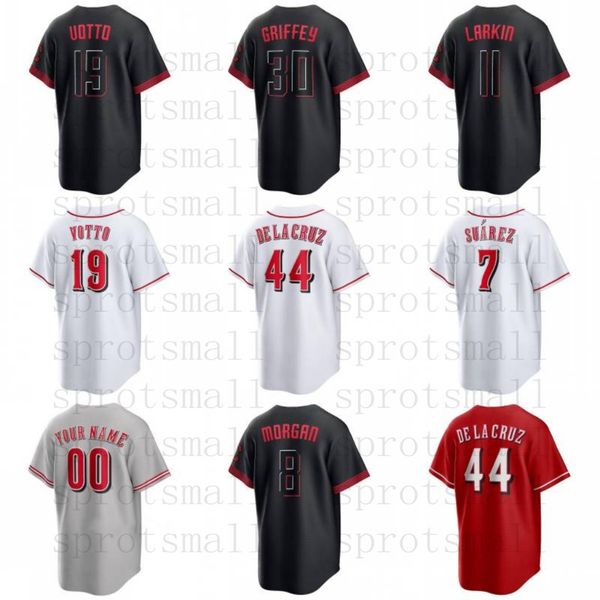 

custom mens women youth elly de la cruz reds city connect baseball jersey hunter greene jonathan india ken griffey jr. barry larkin joe morg, Blue;black