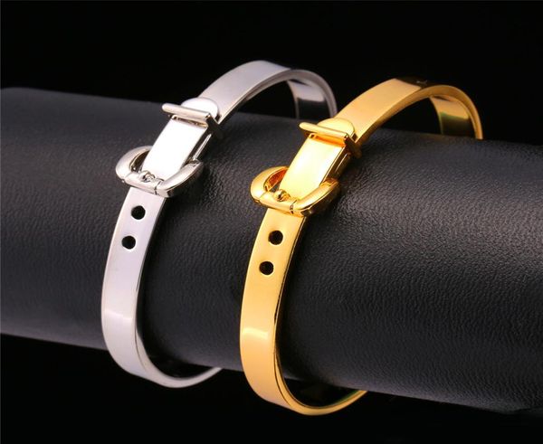 

vintage infinity love cuff bracelets for women 18k gold platinum plated bangle fashion jewelry gift jewellery yh51507760991, Black