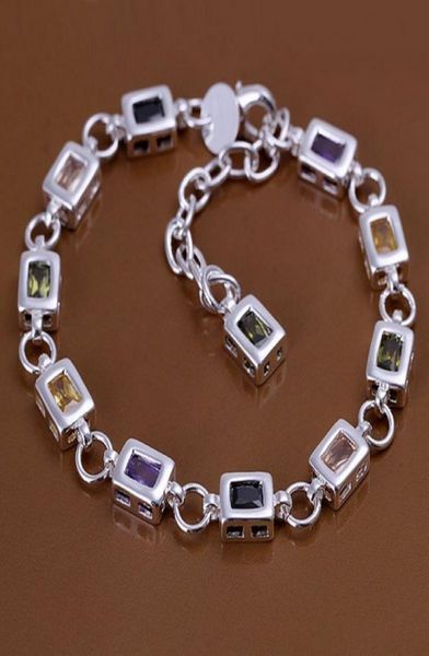 

whole 925 sterling silver plated lobster charm bracelets lknspch2612005329, Black
