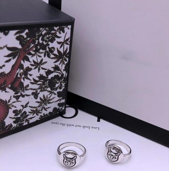

new product real silver ring special cat pattern women ring sterling silver ring blind exquisite fashion jewelry supply4434411