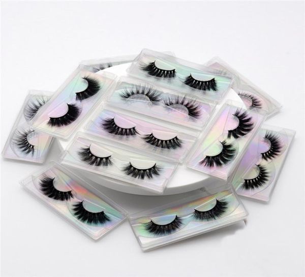 

natural faux 3d mink eyelashes curl cross long thick false eyelash lashes soft eye extension cruelty 1144251