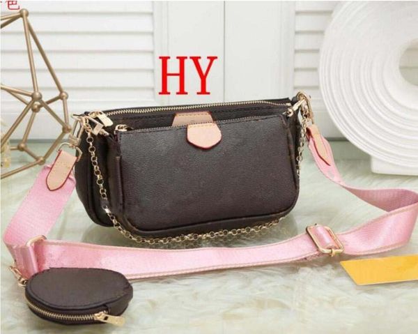 

women favorite mini pochette bag 3 pieces accessories crossbody bag vintag shoulder bags m44823 oxidizing leather purses multi col8881224