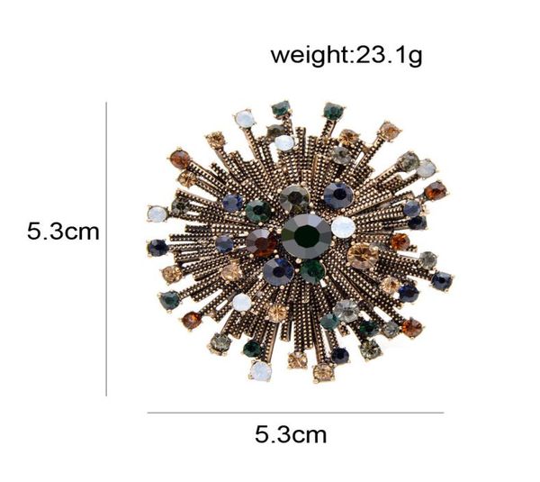 

jewelry accessories fashion jewelrybrooches cindy xiang 2 colors choose rhinestone vintage flower brooches for women coat elegant 4929307, Gray