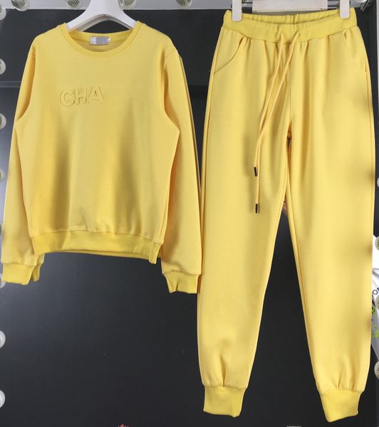 

new womens designer pullover tracksuits logo print casual street leisure fashion 4 colour sweatshirts long sleeves hoodie no hat and pants s, Gray