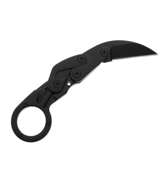 

4cr13 all steel outdoor survival multifunction mechanical folding knife high hardness steel claw camping portable rope cutter4583003