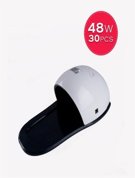 

48w uv led lamp nail dryer for hand foot gel polish curing drying fingernail toenail led lamp polish manicure nail art tool j190714683292