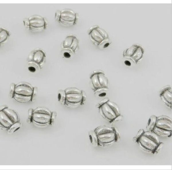 

1000pcs tibetan silver alloy spacer beads for jewelry making craft findings 6x45mm2387020, Black