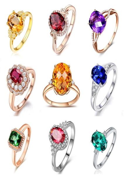 

ring zircon crystal decor adjustable design heart geometric birthday gift fashion jewelry6461025, Silver