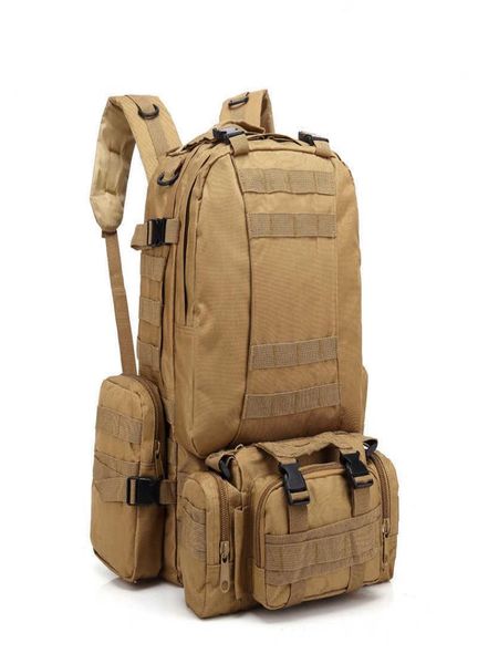 

600d outdoor backpack tactical military backpack nylon climbing mountaineering backpack camping hiking trekking rucksack q07211003132