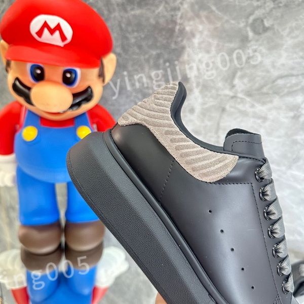 

2023 new fashion designers casual shoes espadrilles trainers flats platform sneakers white black leather womens lace up mens xsd221126