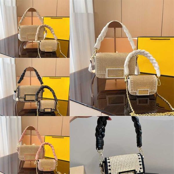 

nxy evening bags straw bag designer bags women beach totes luxurys handbag chain weaving handbags solid color classic purse 230420