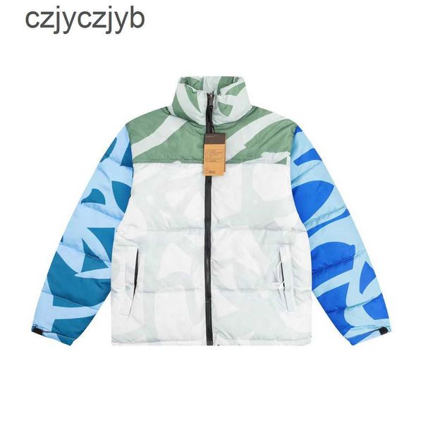 

mens down parkas puffer jackets mens winter coat woman parkas women designer jacket blue long sleeve letter zipper jacket for men windbreake, Black