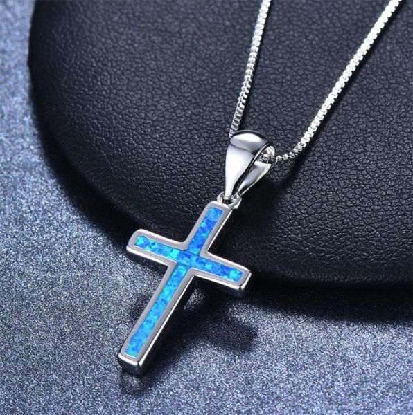 

simple and lovely 925 sterling silver white fire opal pendant necklace fashion women039s wedding party jewelry accessories for 6290943
