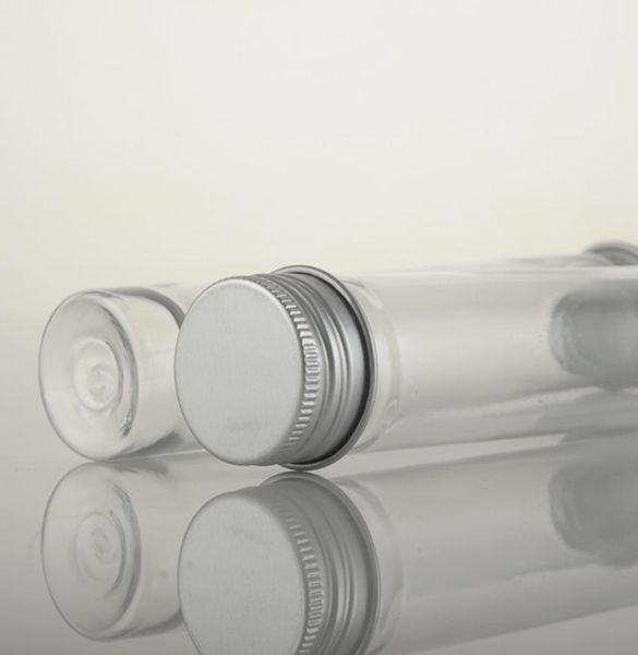 

65ml transparent mask bath salt test pet tube with aluminum cap 65cc clear plastic cosmetic tube fast f3659980715