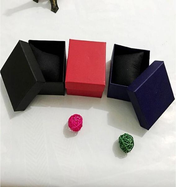 

88cm82cm55cm durable presentation gift box case nonwoven pillows for bracelet bangle jewelry wrist watch boxs paper watch box2868142, Black;white