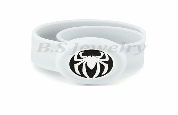 

spider kids silcone adjustable mosquito repellent bangle essential oil diffuser slap bracelet with stainless steel diffuser locket3548802, Silver