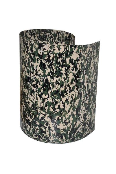

400x1550mm gauge 046mm camouflage celluloid sheet drum wrap for guitar drum luthier7521484