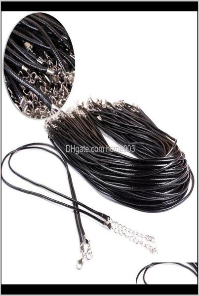 

pendant pendants jewelry chains chokers ed braided black cord chain necklace string for women rope leather necklace6686682, Silver