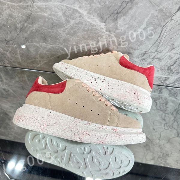 

new luxury outdoor running shoe designer fashion platform sneakers for women mens leather black white alexander walking sport xsd221125