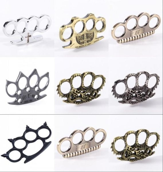 

17 designs hell detective constantine brass knuckle dusters gold powerful damage safety equipment gilded steel knuckle selfdefens3826604