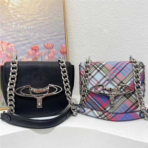 

vivi designer bag saddle shoulder bags womens underarm tote bag summer trendy heavy chain luxurys handbags lady crossbody purse 230523