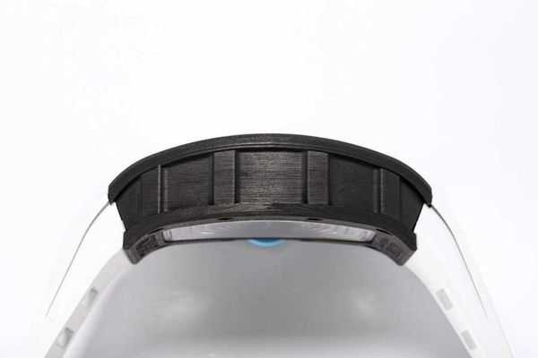 

rm055 real tourbillon watch fantasic superb men wrist watches l0oj bbr factory high-end quality mechanical uhr ntpt all carbon fiber case mo, Slivery;brown