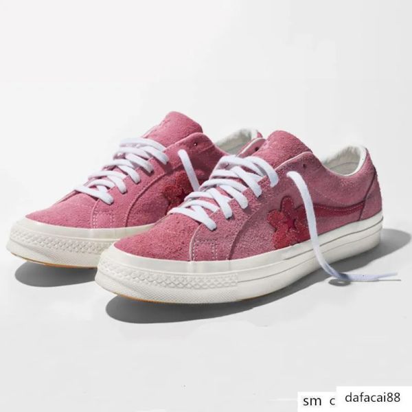 

latest one star ox tyler the creator x golf le fleur trending designer trainer sports men woman causal skate sneaker c13, Black