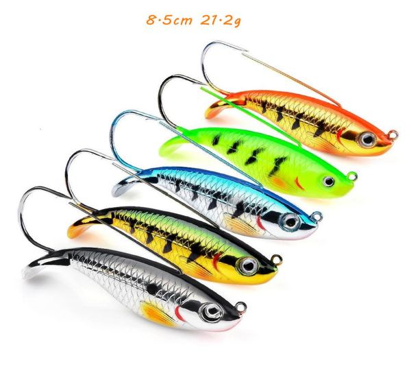 

5 color mixed 85cm 212g jigs hard baits lures fishing hooks single hook fishhooks pesca tackle j0022298762