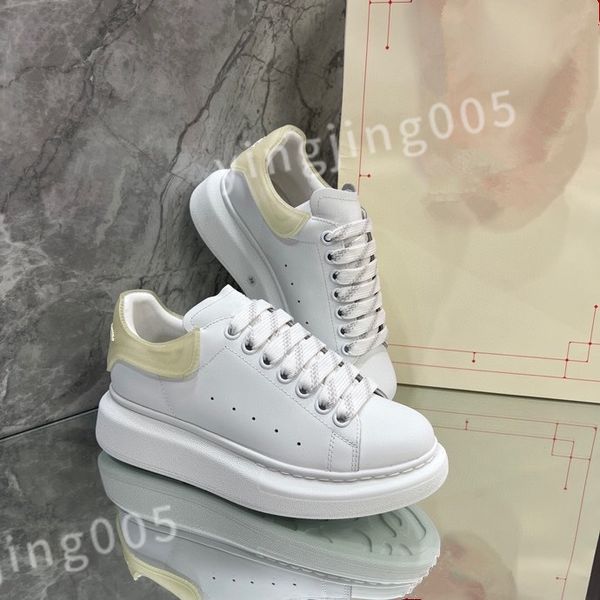 

new luxurys platform designer sneakers casual shoes leather lace up men fashion white black mens womens espadrilles sports trainer xsd221136