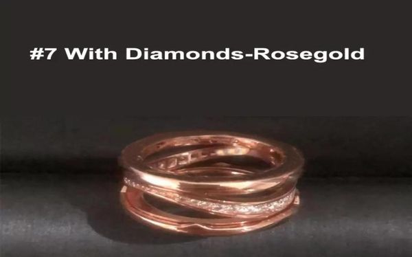 

love rings 2023 fashion 316l titanium steel zero ring couple rings for men and women ring with box6946139, Silver