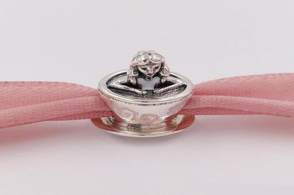 

925 sterling silver beads alice in wonderland teacup fantasyland charm charms fits european style jewelry bracelets necklace2661496