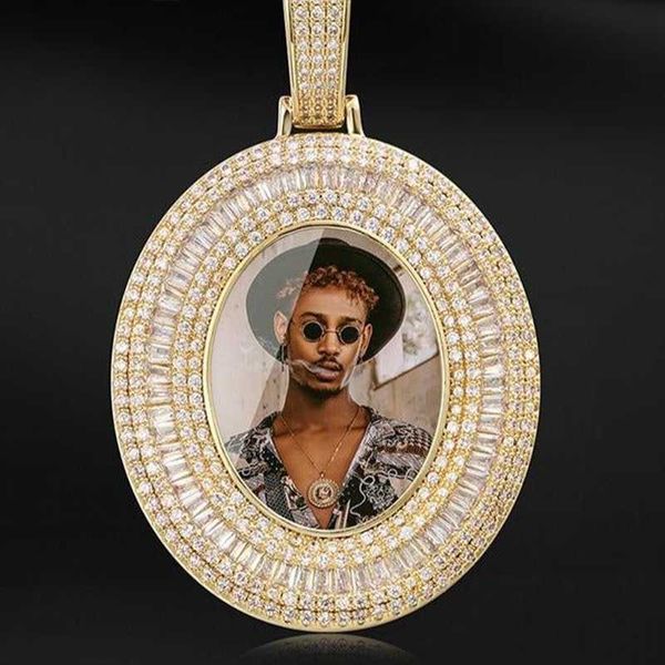 

custom picture pendant moissanite pass diamond tester iced out vvs moissante diamond picture pendant jewelry, Silver