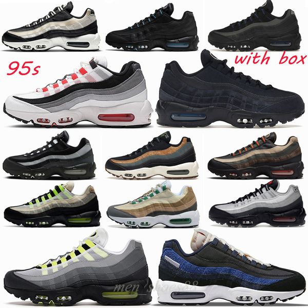 

classic outdoor 95 running shoes for men women 95s olive reflective obsidian white grey volt yukon brown triple black designer sneakers shoe