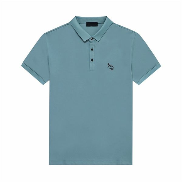 

#8 men's stylist polo shirt luxury men's clothing short sleeve fashion casual men's summer t-shirt size m-3xl 0005, White;black