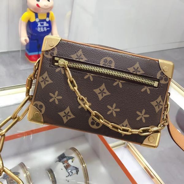 

luxury designers mini soft trunk box clutch bags m44735 shoulder toiletry kits women even bag tote hobo genuine leather men strap handbag la