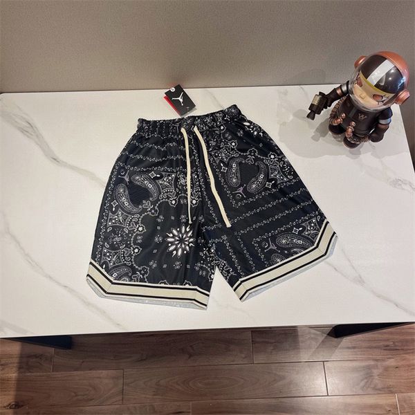 

1 mens summer fashion shorts designers board short gym mesh sportswear quick drying swimwear printing man s clothing swim beach pants #410, White;black