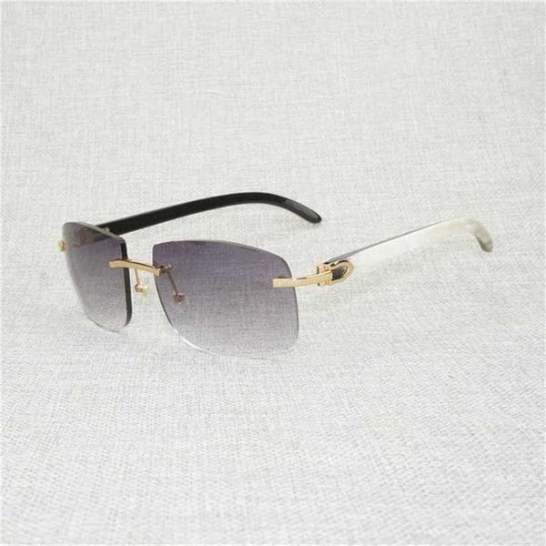 

sunglasses 2023 designer trend designer vintage natural wood oversized men black buffalo horn shades random wood eyewear for riding club ocu, White;black