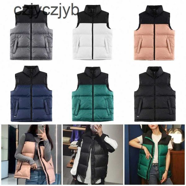 

men's vests cotton vest designer mens vests winter warm fashion couple bodywarmer jacket sleeveless outdoor luxury womens vestohxthwz0, Black;white